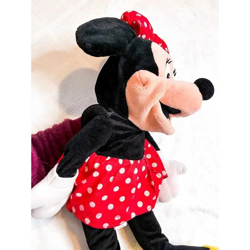 Disney Minnie Mouse Vintage Oversized Puppet Kashmier Toy Co.‎ Plush Large 27